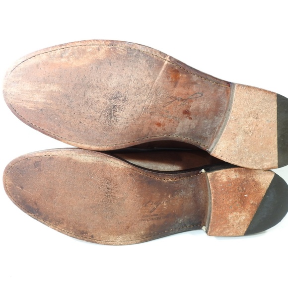 John A. Frye Size 10.5 Tan Penny Loafer Mens B6D27 main image 5